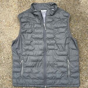 Peter Millar Gray Puffer Vest